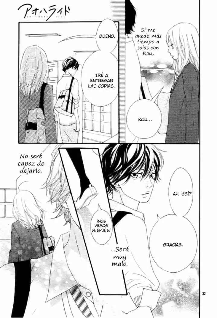 Página 34 — Capítulo 9 de Ao Haru Ride