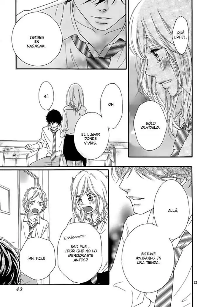 Página 35 — Capítulo 17 de Ao Haru Ride