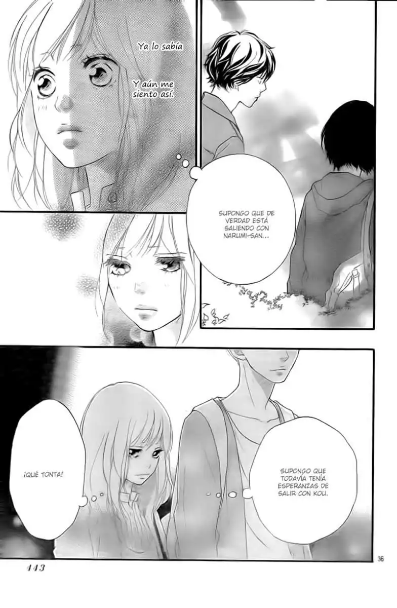Página 38 — Capítulo 32 de Ao Haru Ride