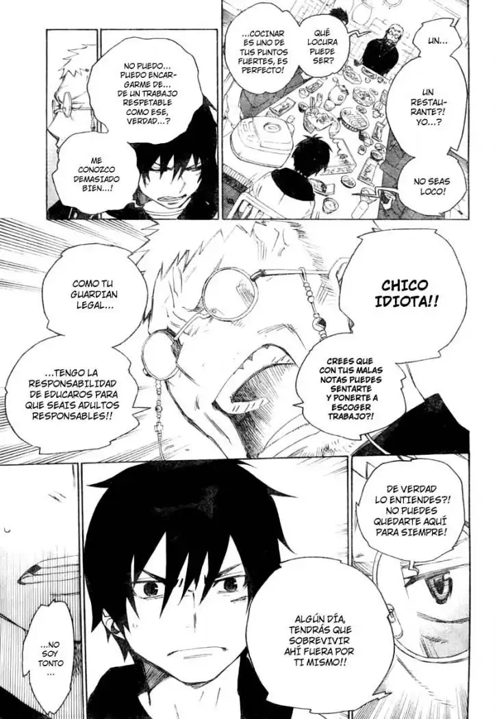 Página 7 — Capítulo 1 de Ao no Exorcist