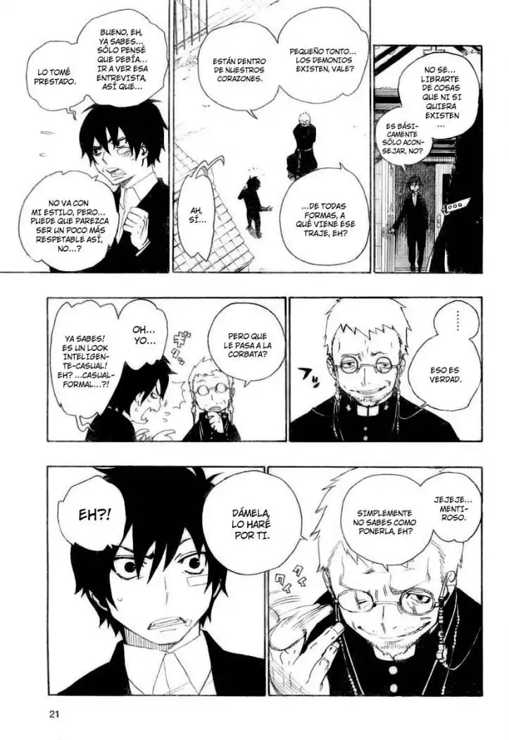 Página 13 — Capítulo 1 de Ao no Exorcist