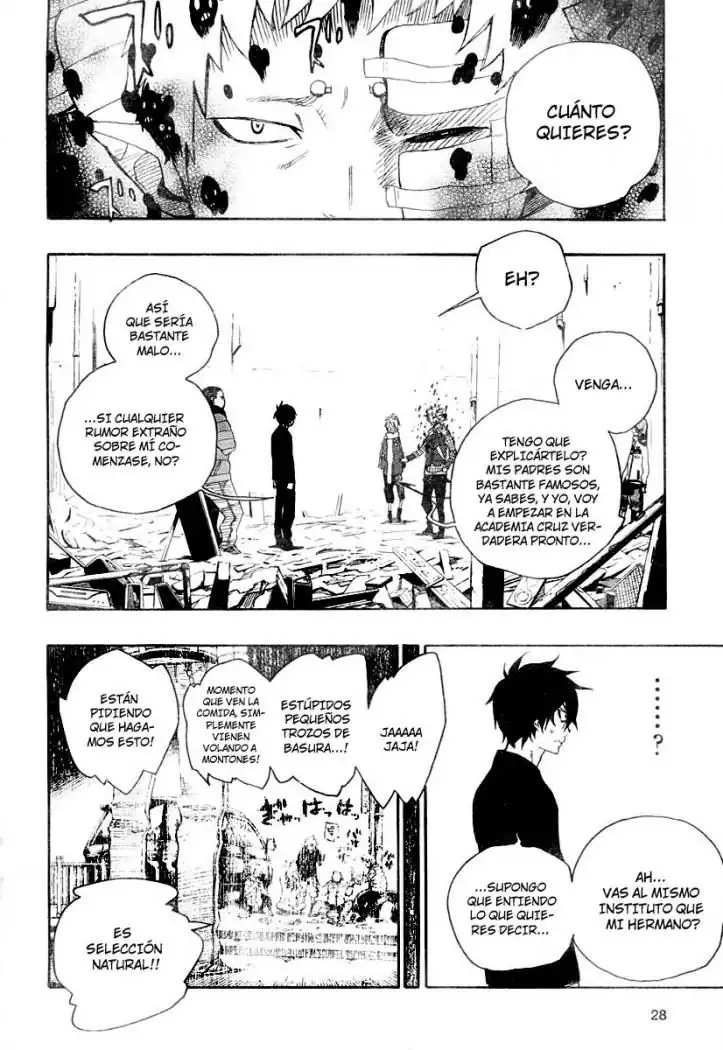 Página 20 — Capítulo 1 de Ao no Exorcist