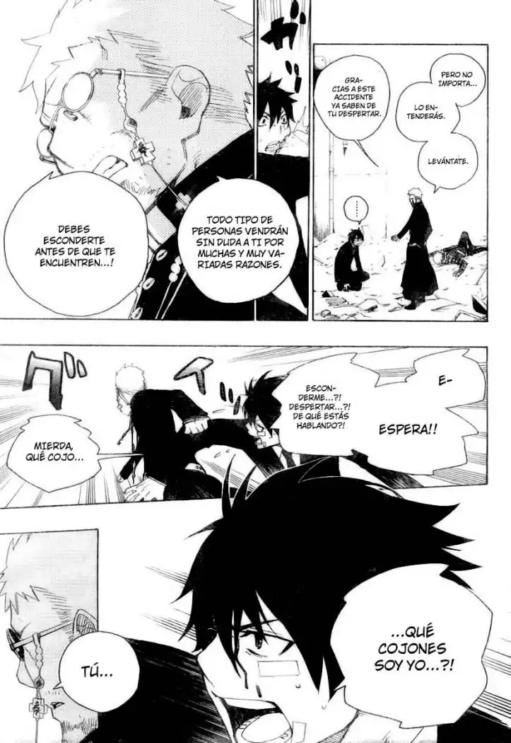 Página 34 — Capítulo 1 de Ao no Exorcist