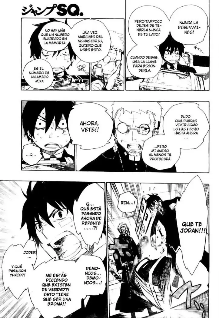 Página 38 — Capítulo 1 de Ao no Exorcist