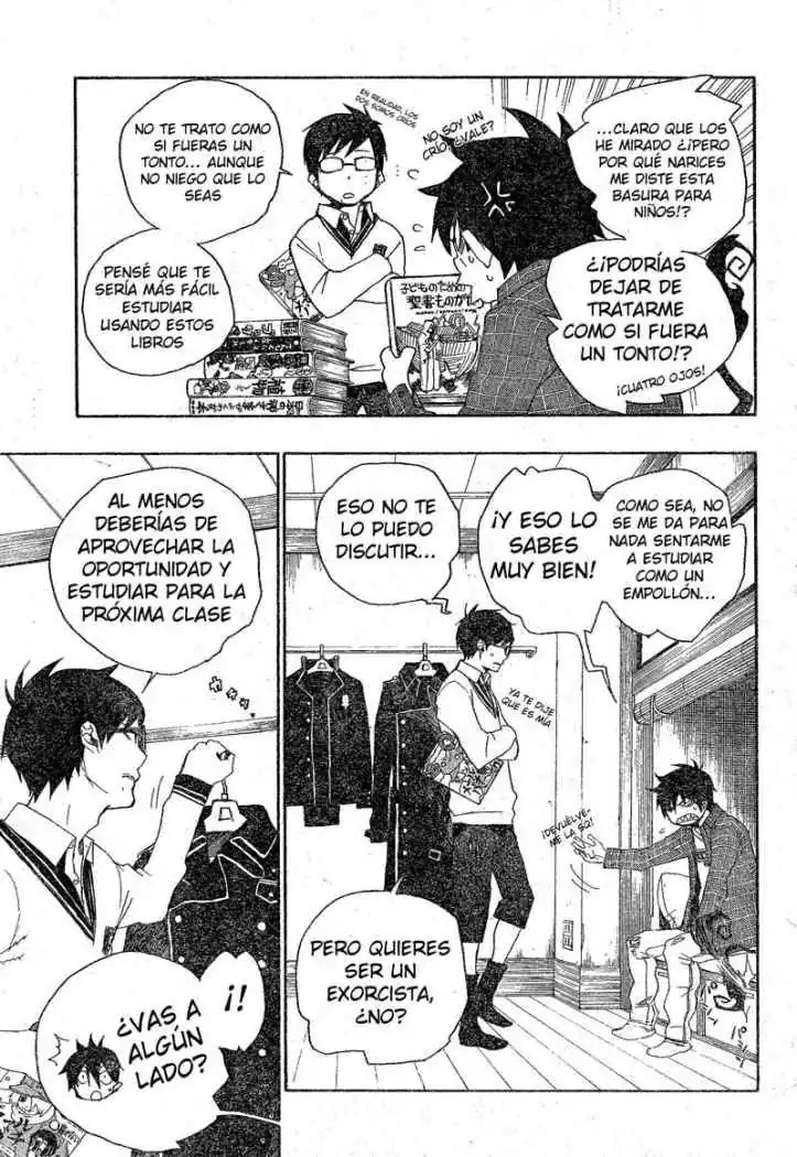 Página 4 — Capítulo 3 de Ao no Exorcist