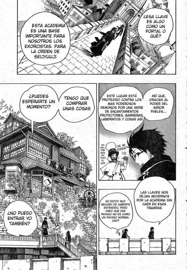 Página 8 — Capítulo 3 de Ao no Exorcist
