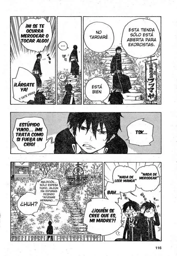 Página 9 — Capítulo 3 de Ao no Exorcist