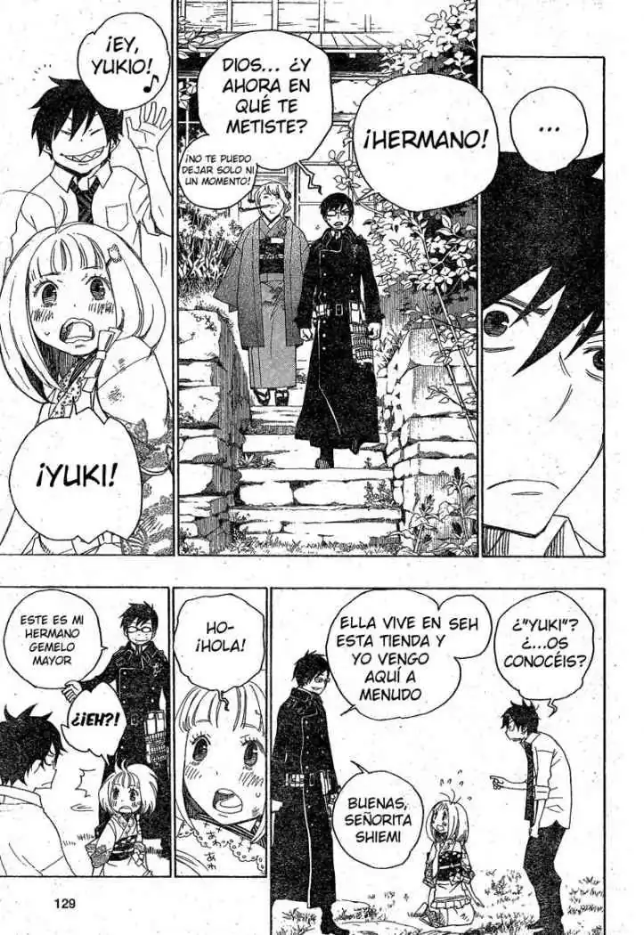 Página 22 — Capítulo 3 de Ao no Exorcist