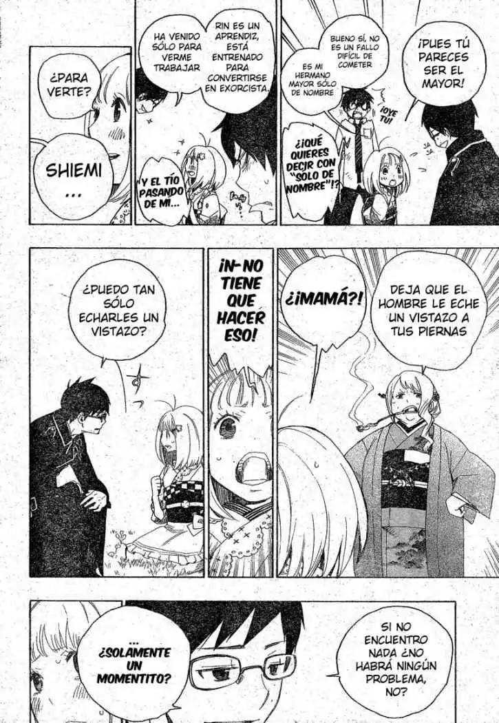 Página 23 — Capítulo 3 de Ao no Exorcist