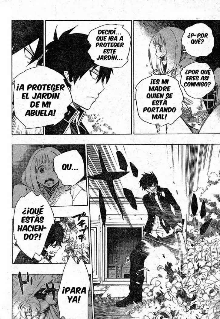 Página 35 — Capítulo 3 de Ao no Exorcist