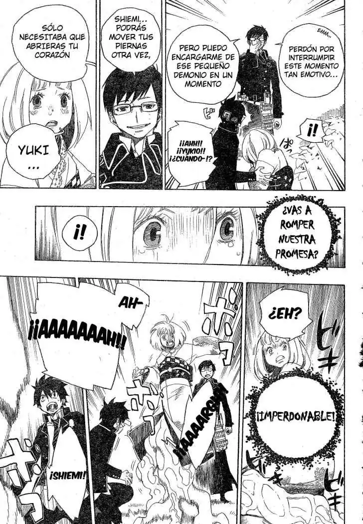 Página 40 — Capítulo 3 de Ao no Exorcist