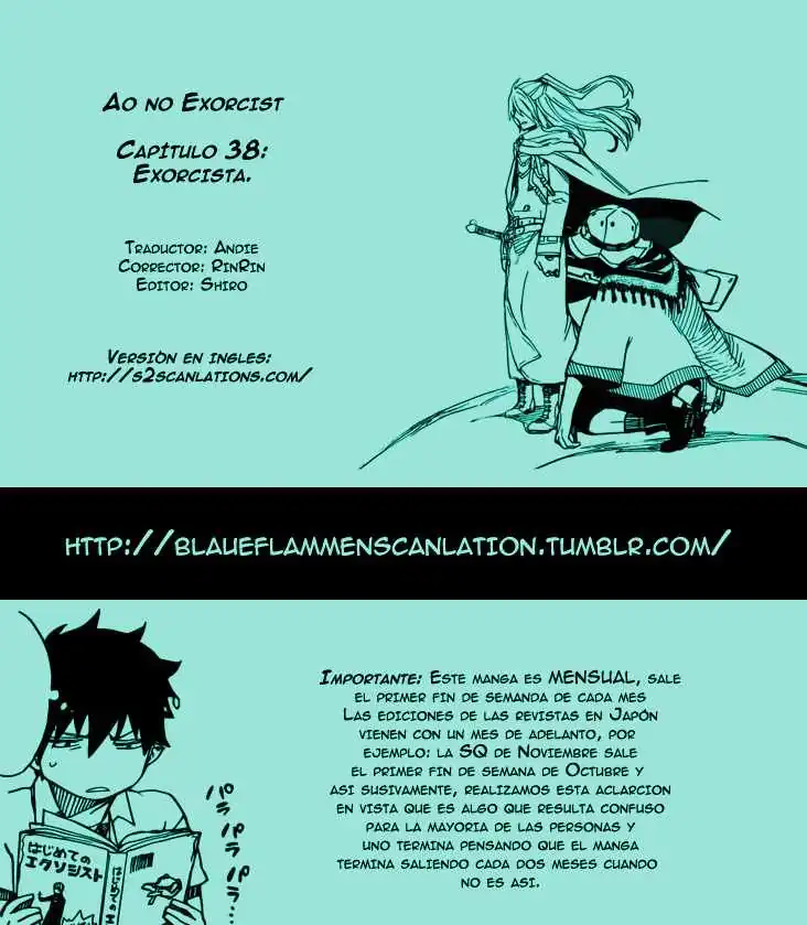 Página 2 — Capítulo 38 de Ao no Exorcist