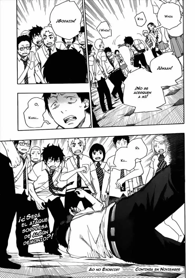 Página 38 — Capítulo 38 de Ao no Exorcist