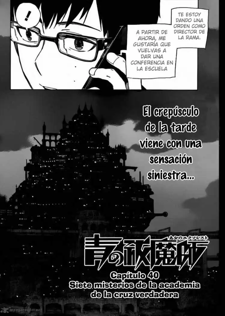Página 8 — Capítulo 40 de Ao no Exorcist