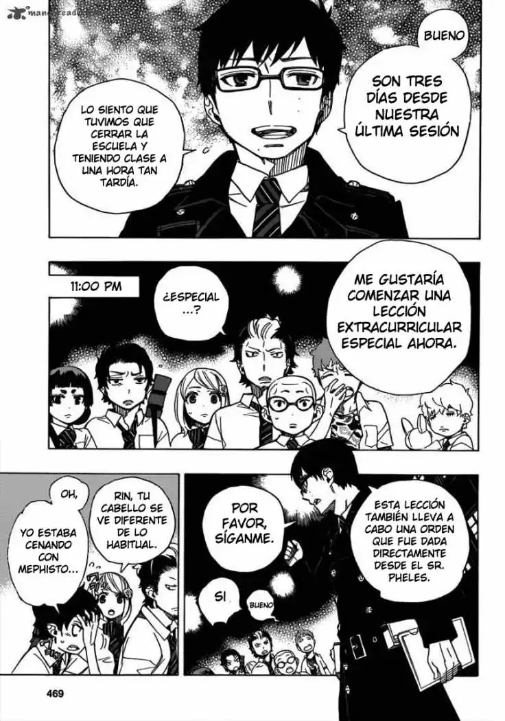 Página 9 — Capítulo 40 de Ao no Exorcist