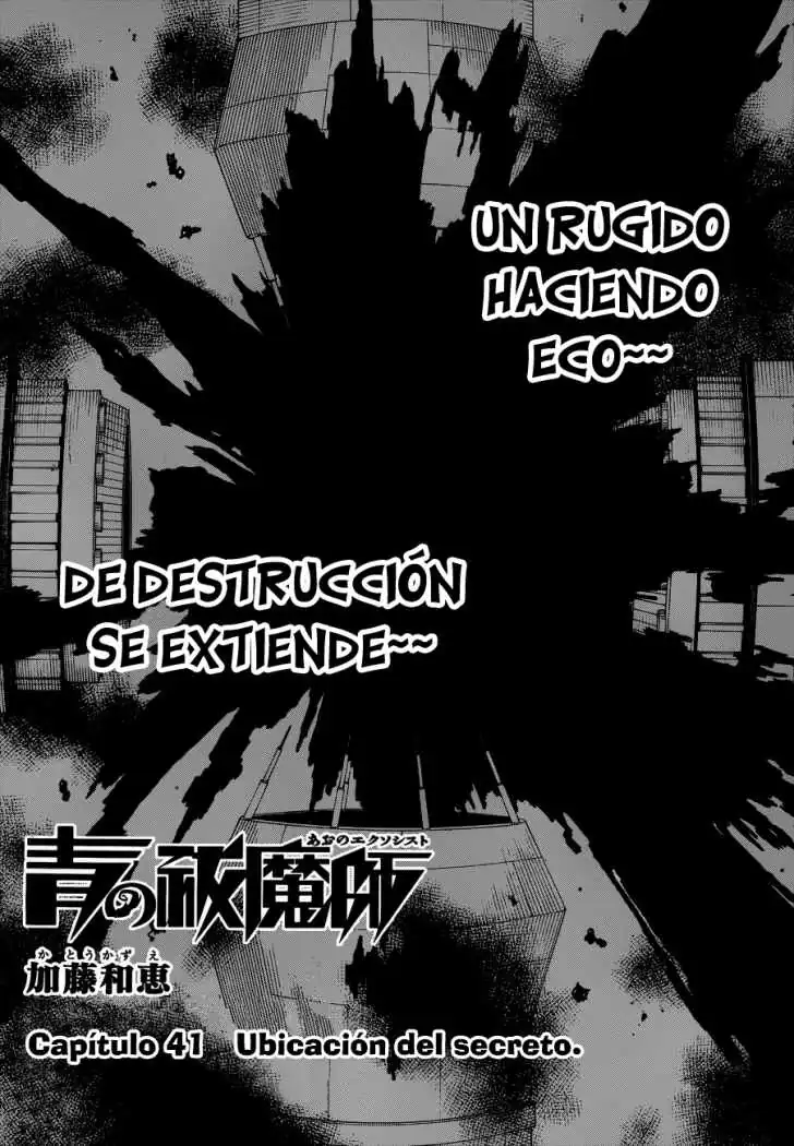 Página 4 — Capítulo 41 de Ao no Exorcist