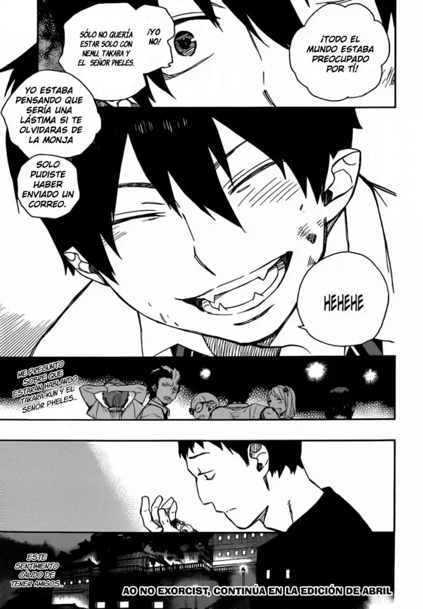 Página 37 — Capítulo 43 de Ao no Exorcist