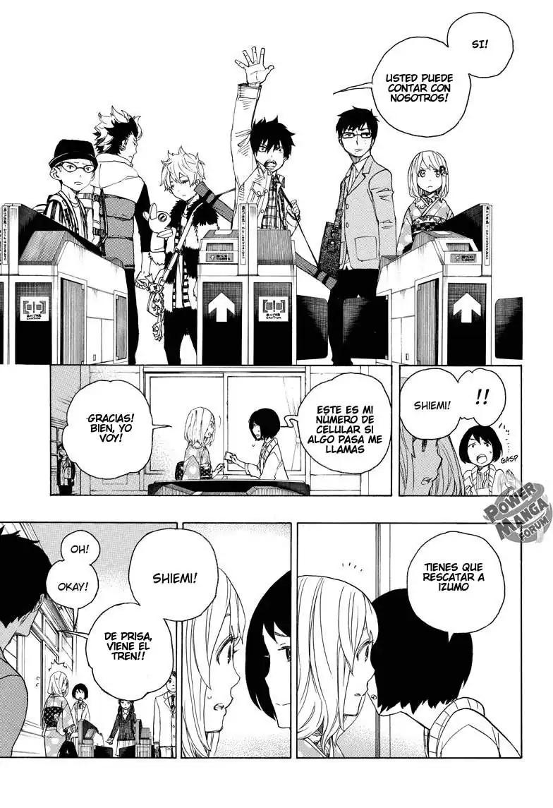 Página 9 — Capítulo 50 de Ao no Exorcist