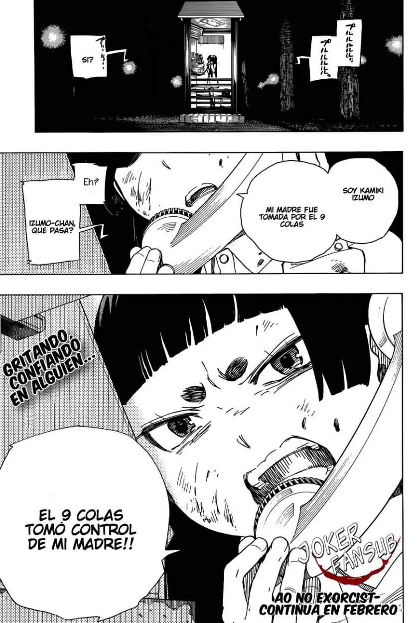 Página 37 — Capítulo 52 de Ao no Exorcist