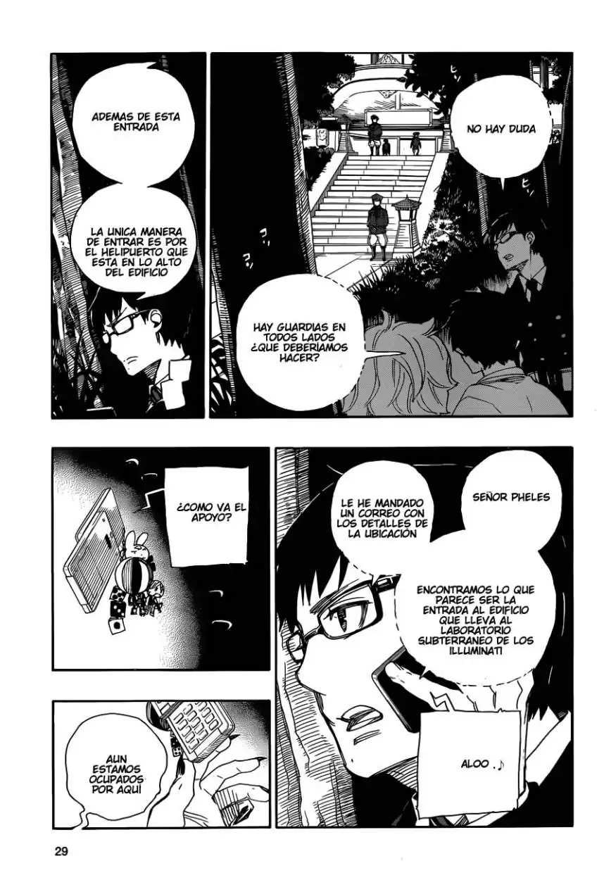 Página 23 — Capítulo 54 de Ao no Exorcist