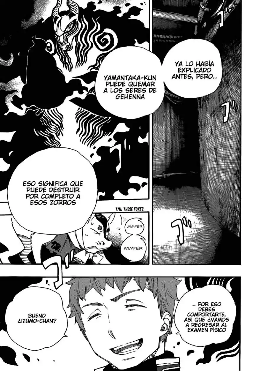Página 21 — Capítulo 55 de Ao no Exorcist