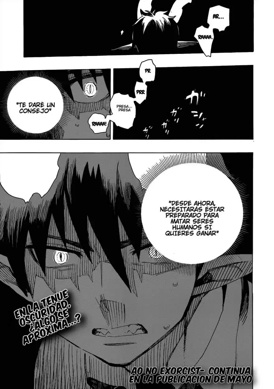 Página 37 — Capítulo 55 de Ao no Exorcist