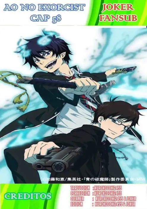 Página 2 — Capítulo 58 de Ao no Exorcist