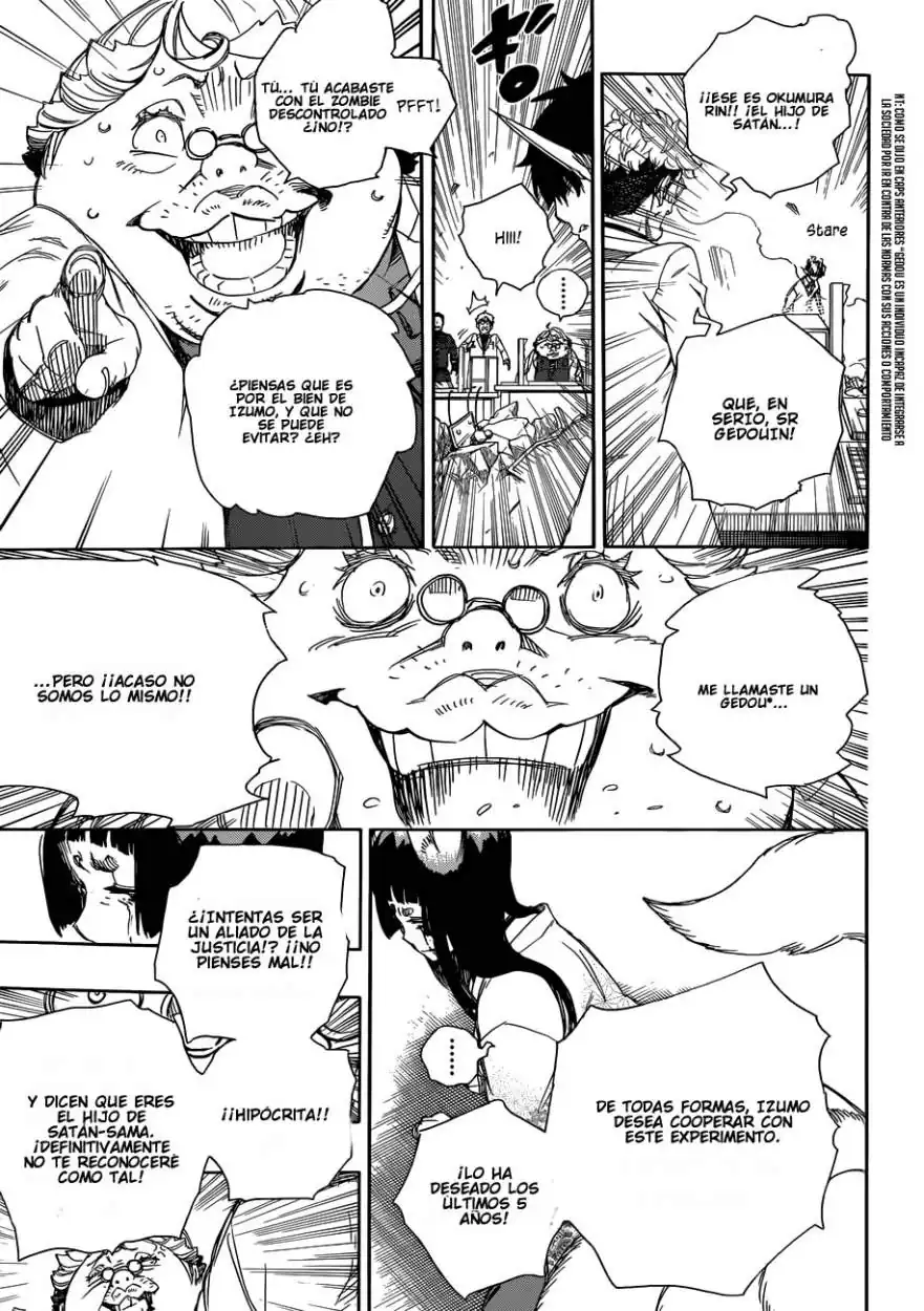 Página 7 — Capítulo 61 de Ao no Exorcist