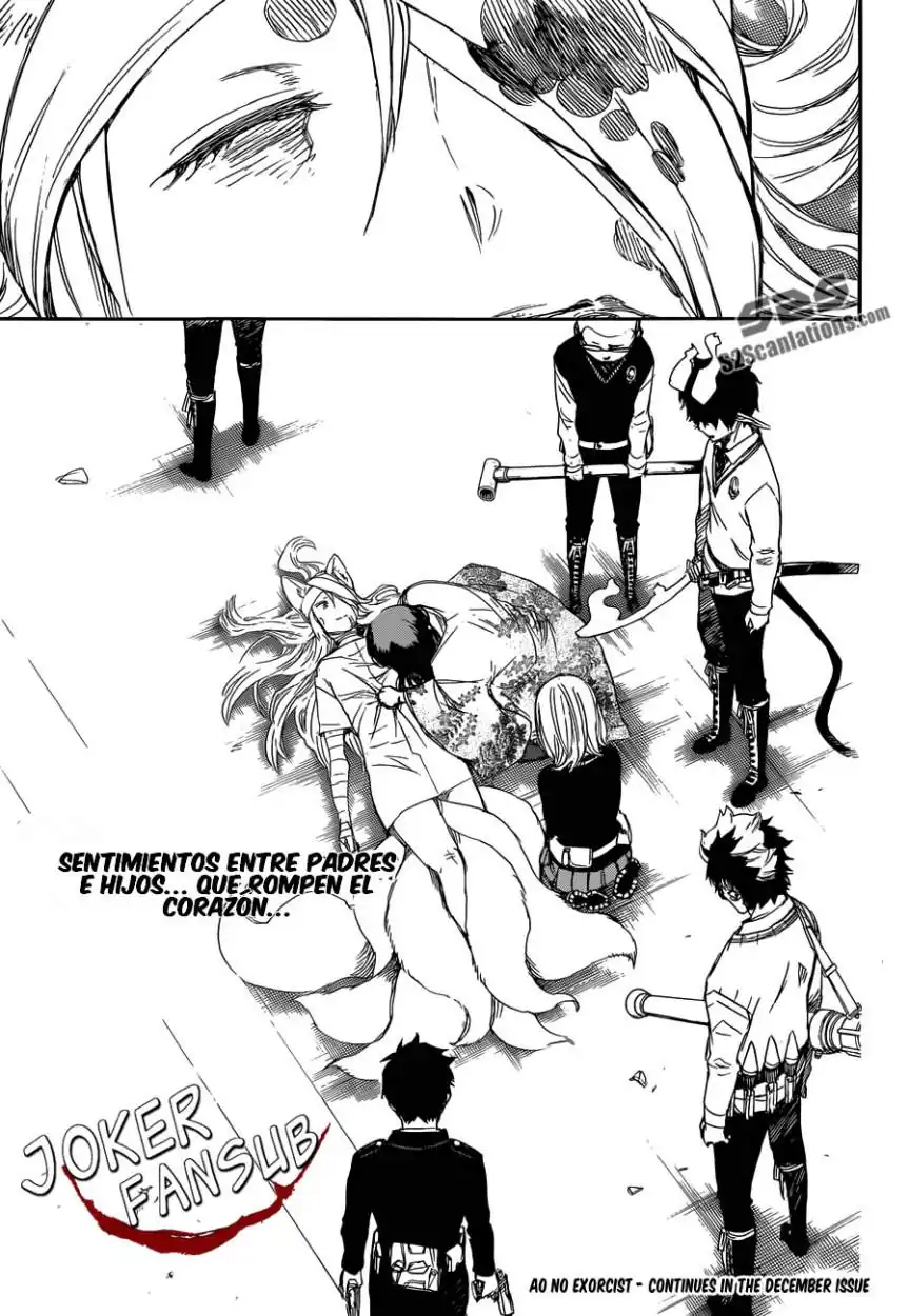 Página 36 — Capítulo 61 de Ao no Exorcist