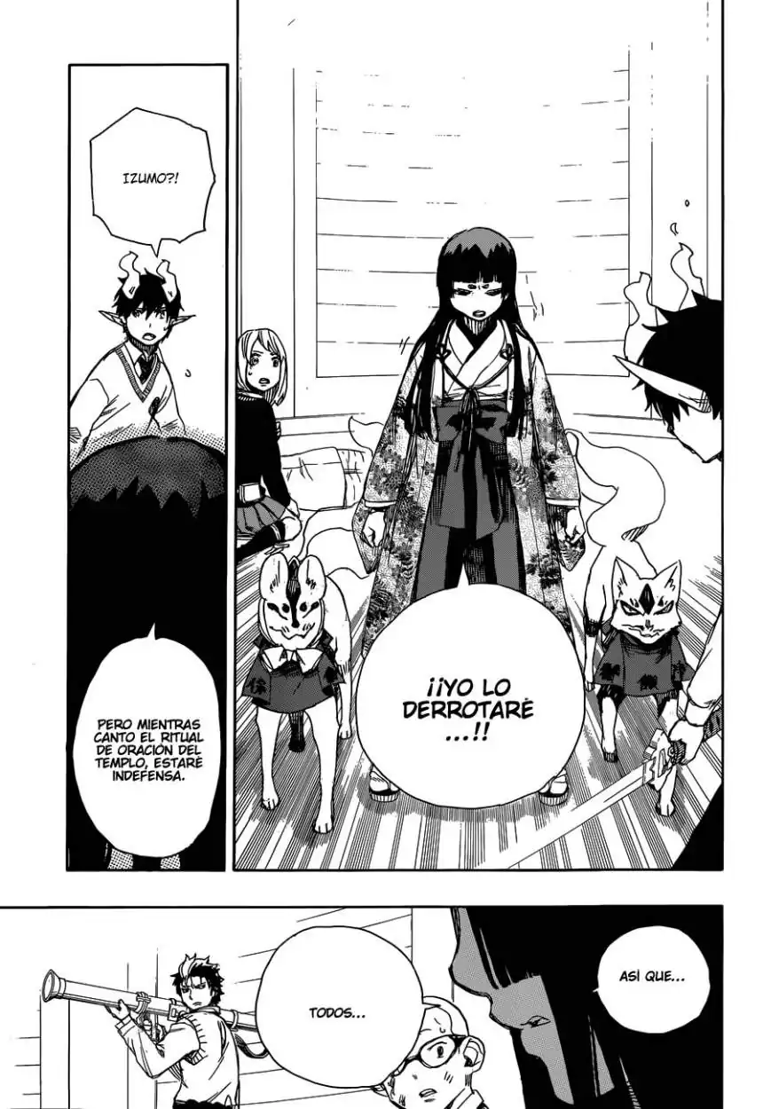 Página 19 — Capítulo 62 de Ao no Exorcist