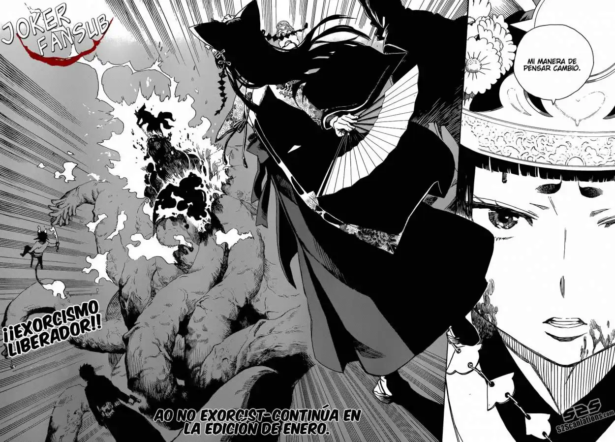 Página 33 — Capítulo 62 de Ao no Exorcist