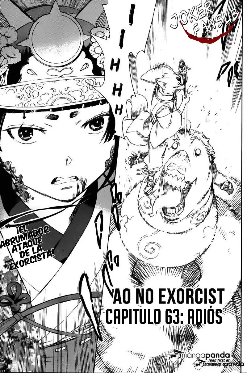 Página 3 — Capítulo 63 de Ao no Exorcist