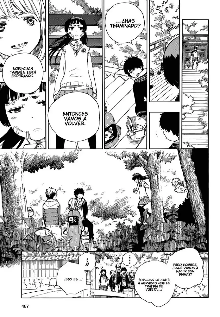 Página 9 — Capítulo 64 de Ao no Exorcist