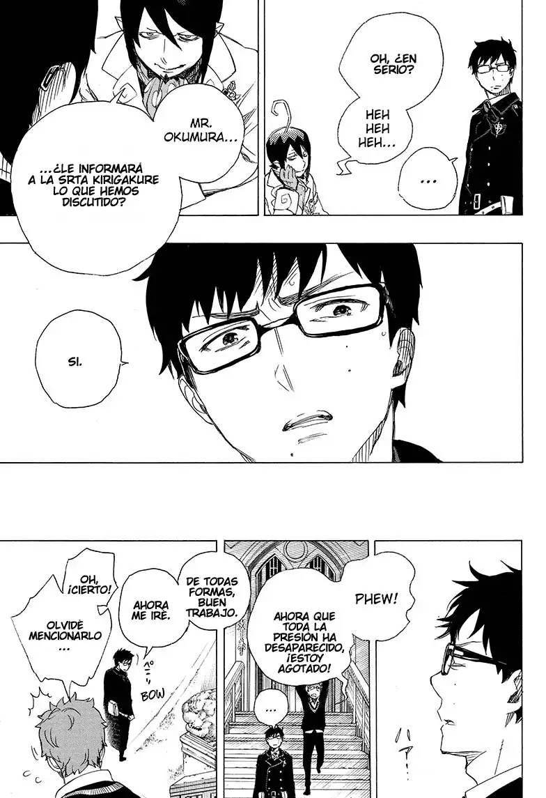 Página 34 — Capítulo 66 de Ao no Exorcist