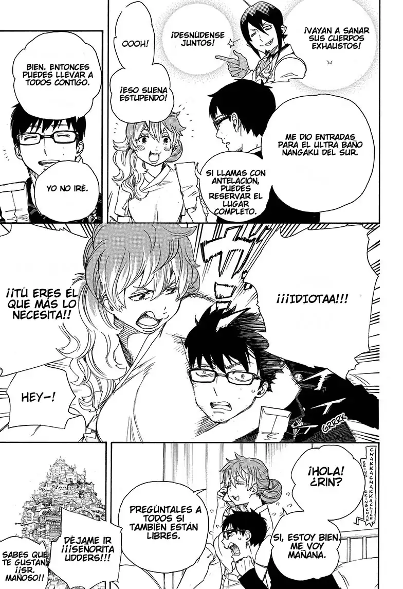 Página 8 — Capítulo 68 de Ao no Exorcist