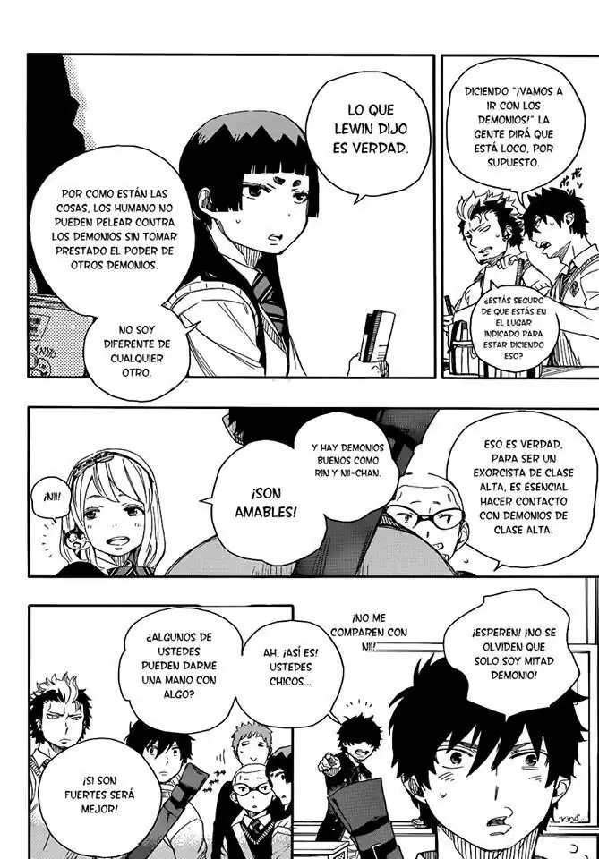 Página 22 — Capítulo 70 de Ao no Exorcist