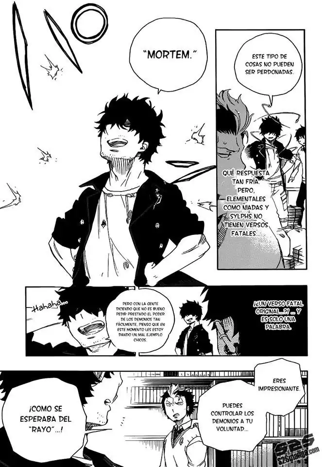 Página 27 — Capítulo 70 de Ao no Exorcist
