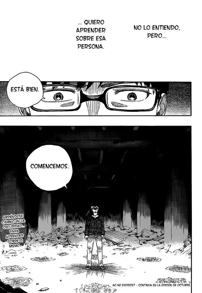 Página 35 — Capítulo 70 de Ao no Exorcist