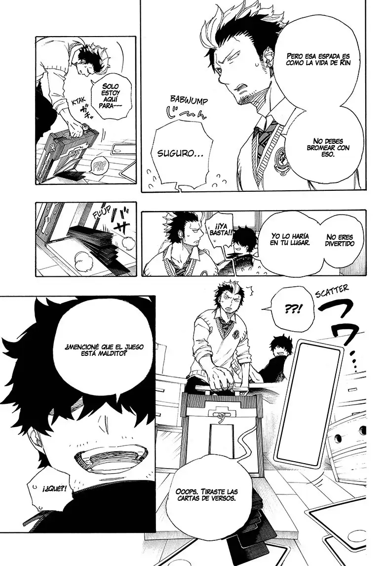 Página 20 — Capítulo 71 de Ao no Exorcist