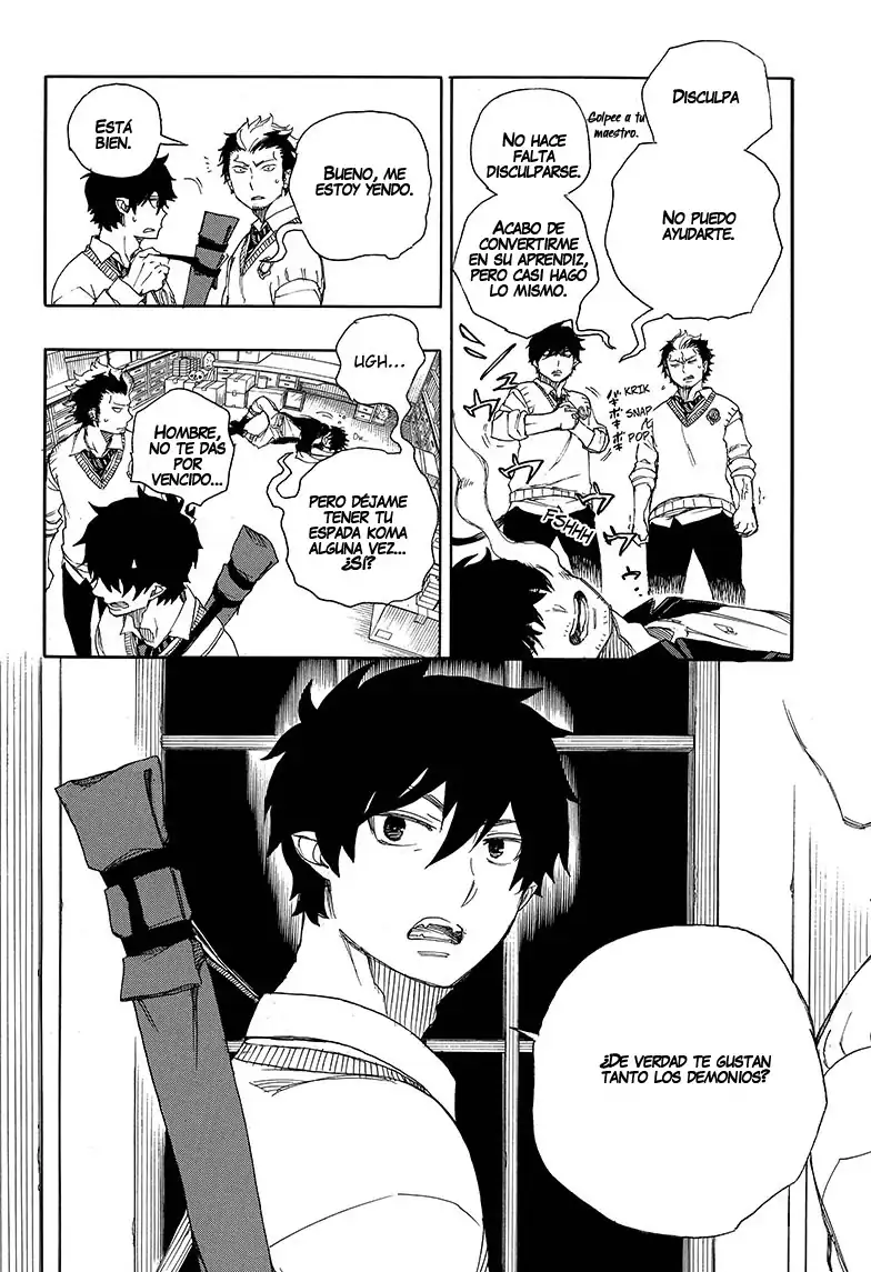 Página 33 — Capítulo 71 de Ao no Exorcist