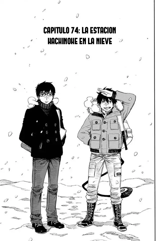 Página 34 — Capítulo 74 de Ao no Exorcist