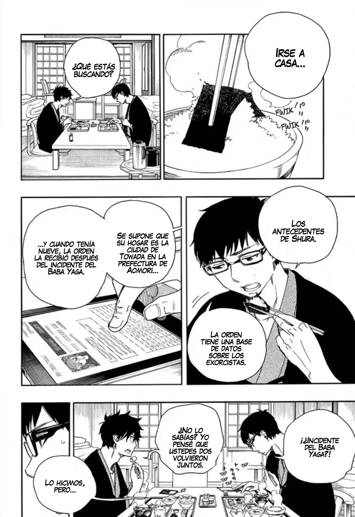 Página 4 — Capítulo 75 de Ao no Exorcist