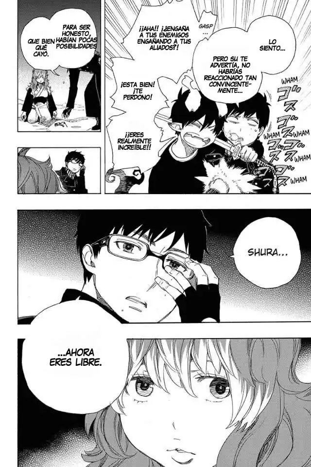 Página 33 — Capítulo 77 de Ao no Exorcist