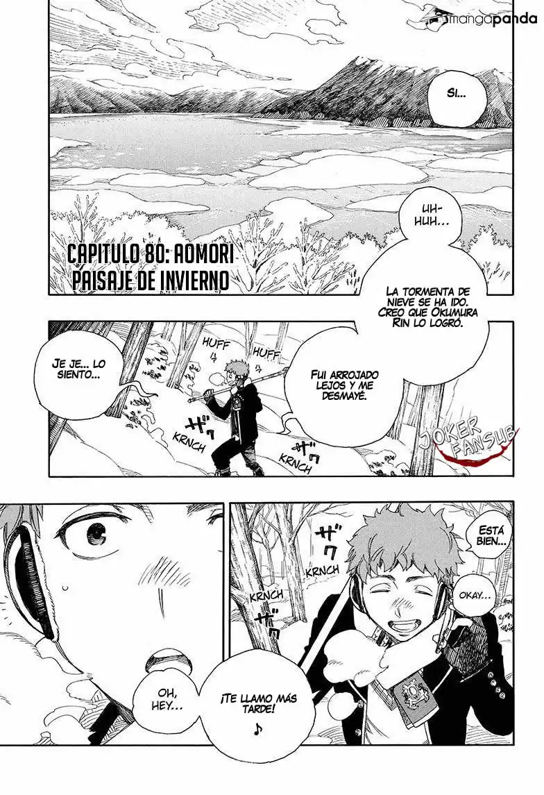 Página 4 — Capítulo 80 de Ao no Exorcist