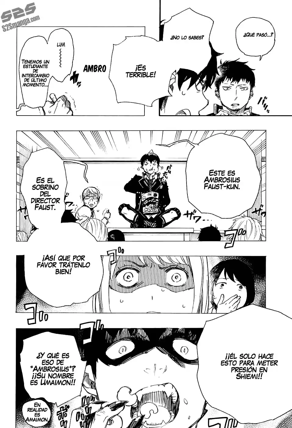 Página 6 — Capítulo 84 de Ao no Exorcist