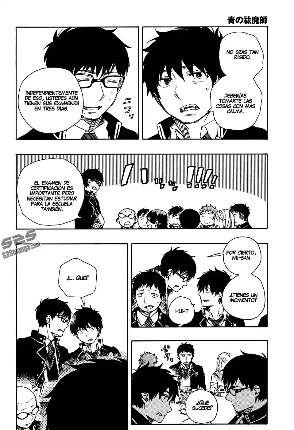 Página 10 — Capítulo 84 de Ao no Exorcist