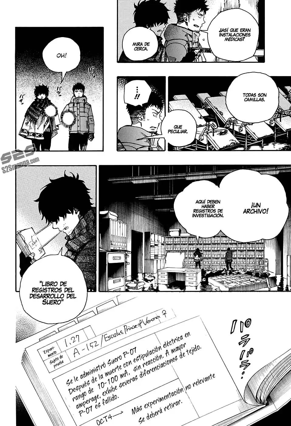 Página 10 — Capítulo 85 de Ao no Exorcist