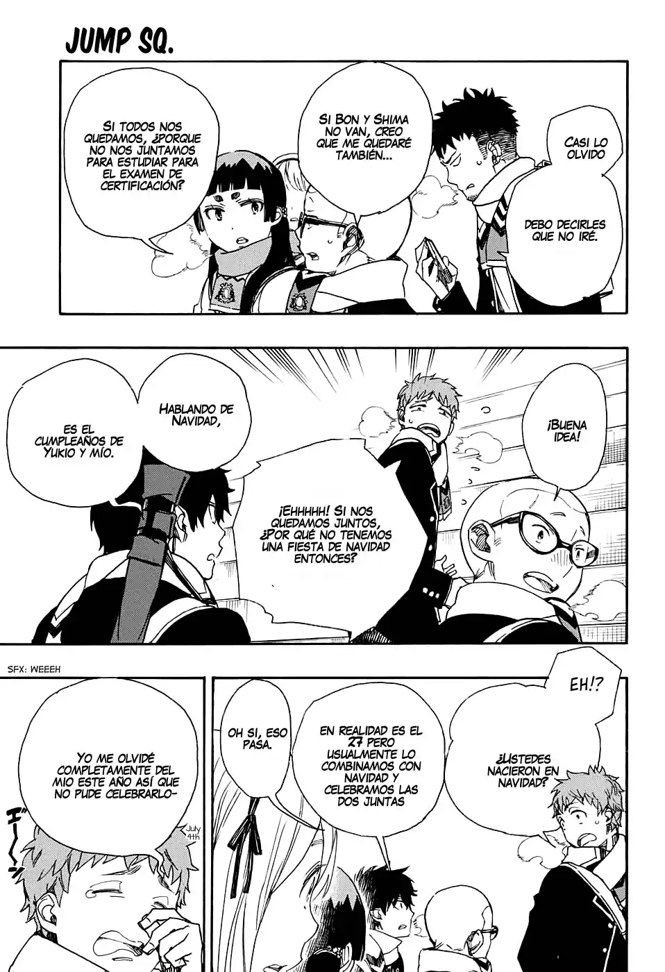Página 30 — Capítulo 87 de Ao no Exorcist