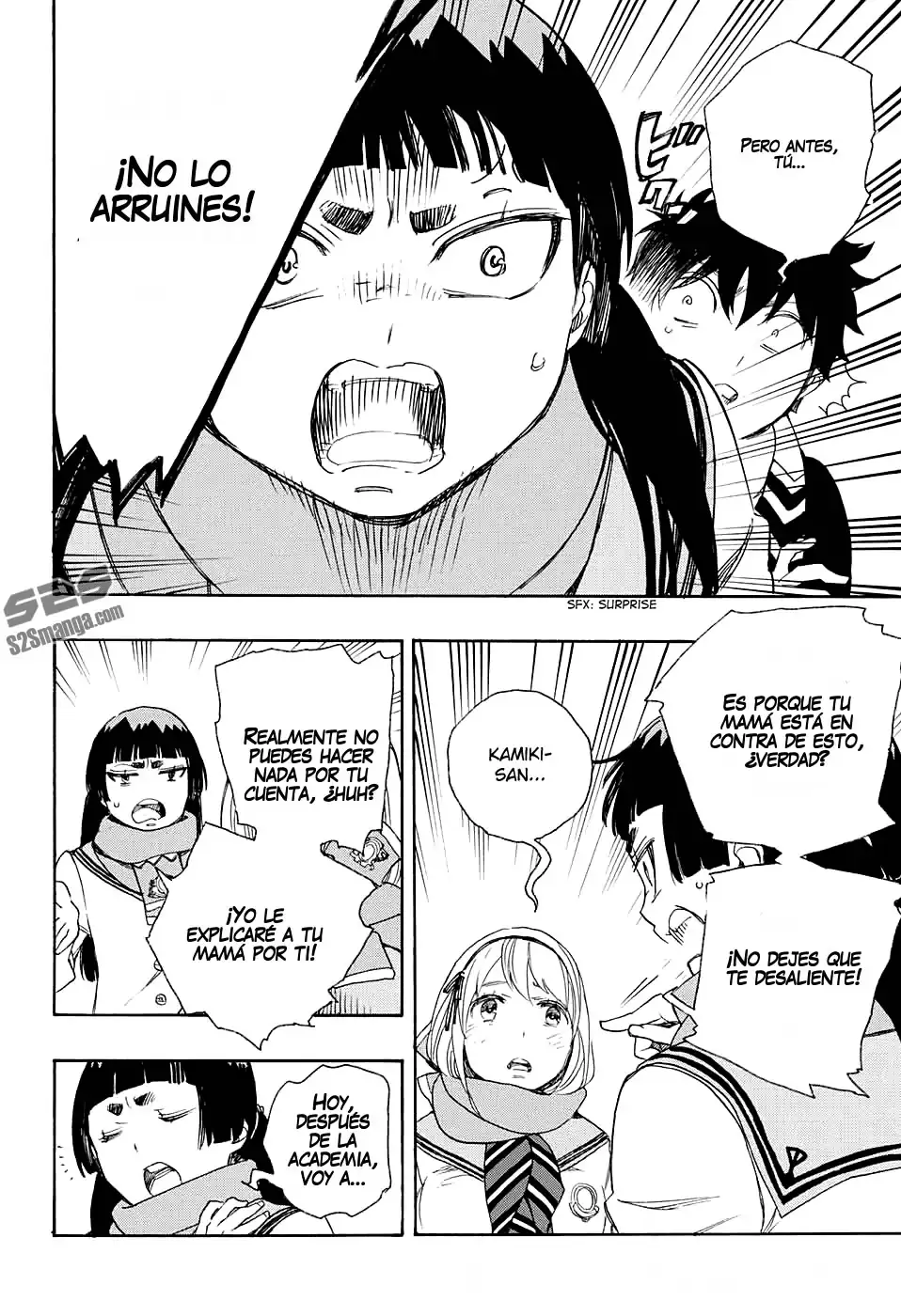 Página 33 — Capítulo 87 de Ao no Exorcist
