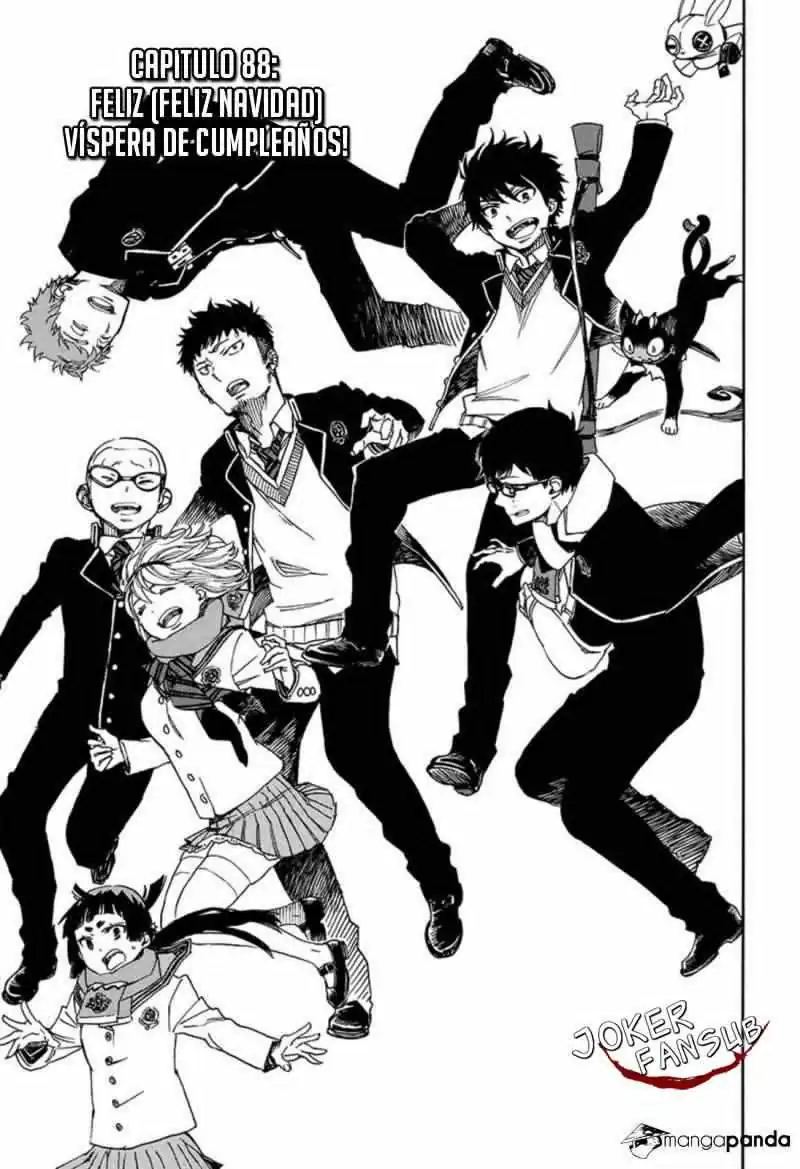 Página 1 — Capítulo 88 de Ao no Exorcist